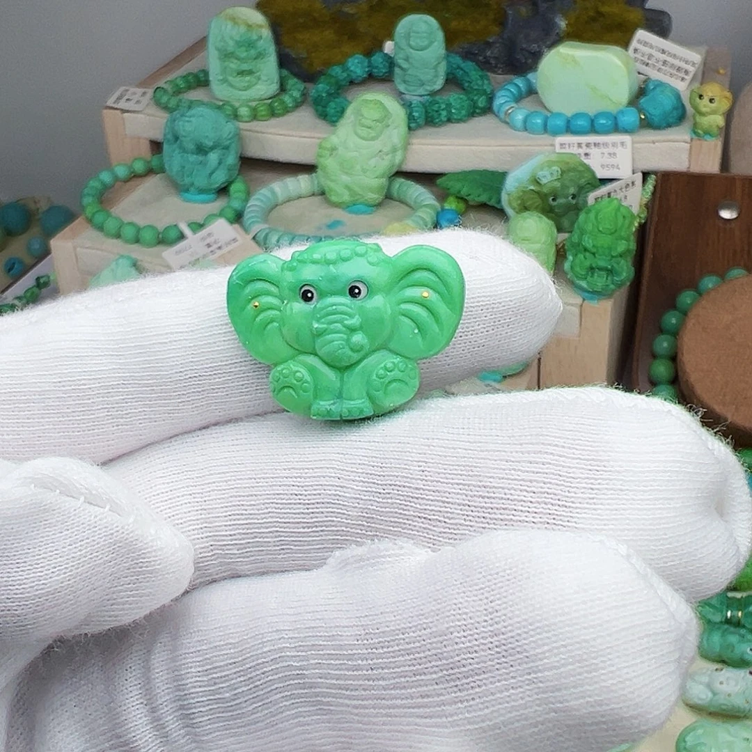 绿松石未镶嵌主播夏