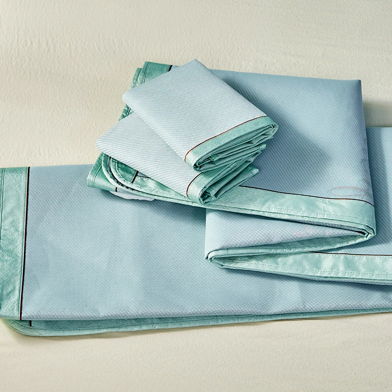 （奥莱专属34号）粗冰丝提花席三件套