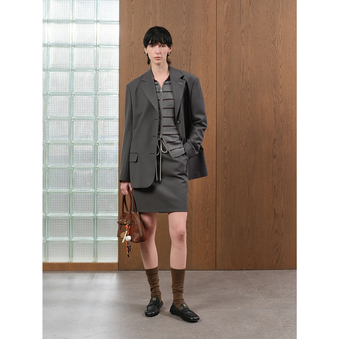 MARIUS"Miu西娅"MIU系春夏西装短裤半裙套装