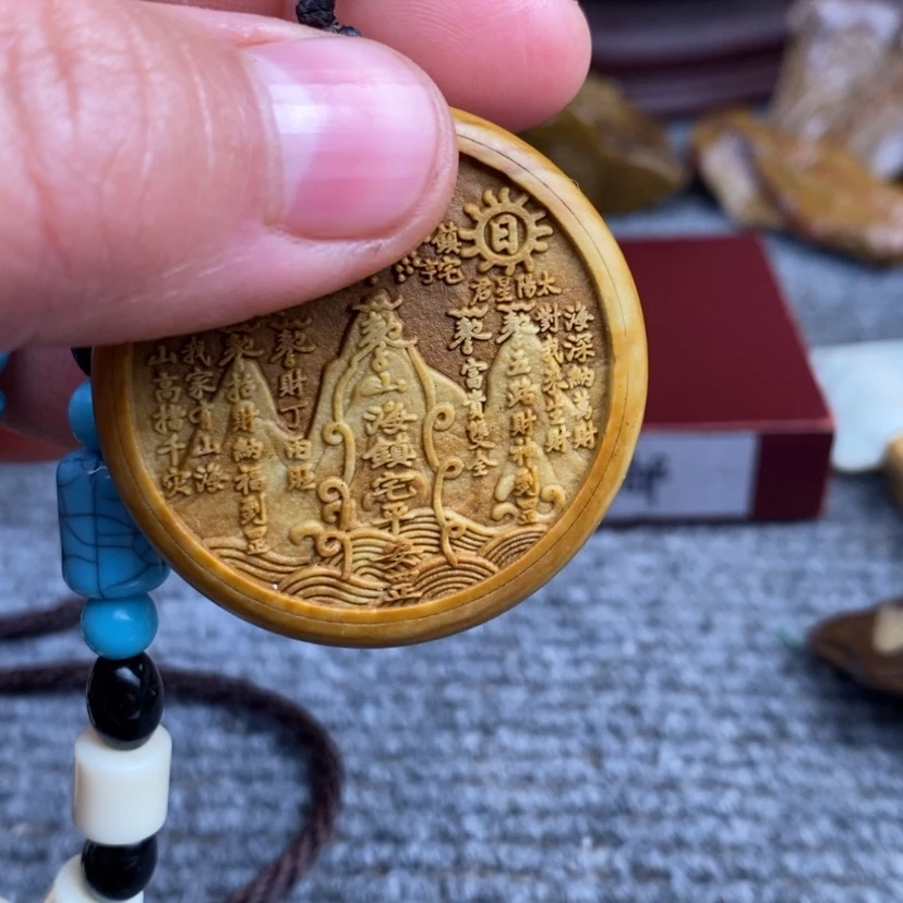 【闪购商品】原石雕刻手把件