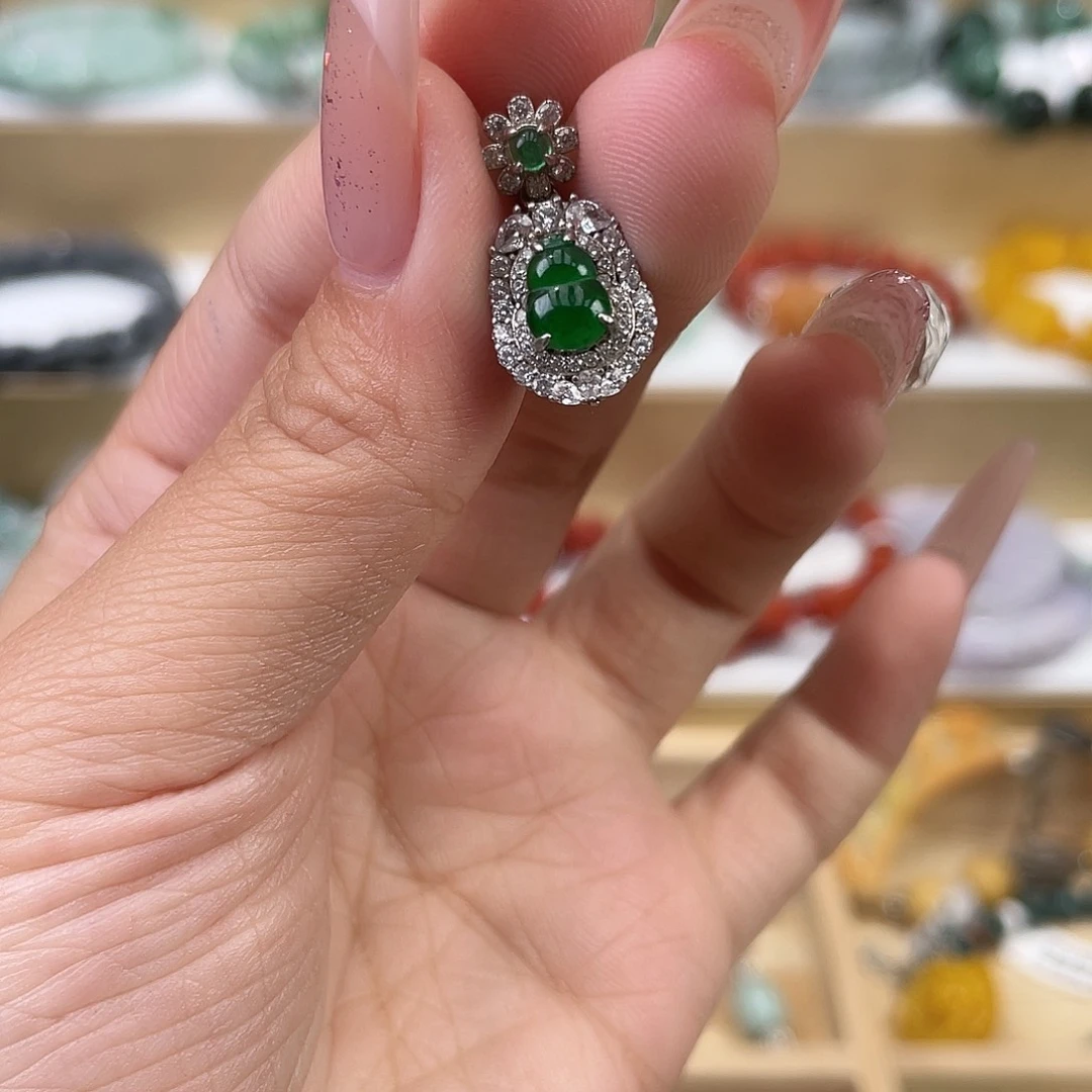 翡翠未镶嵌手链手链