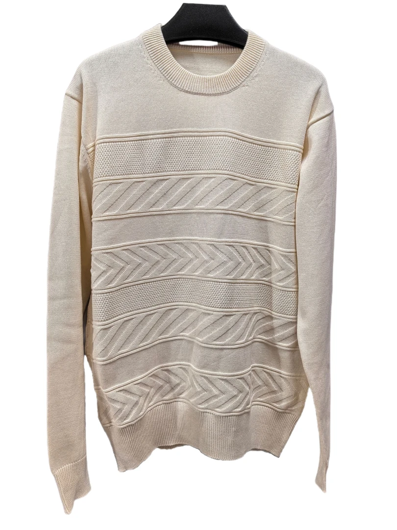 毛衣米白男女舒适秋冬