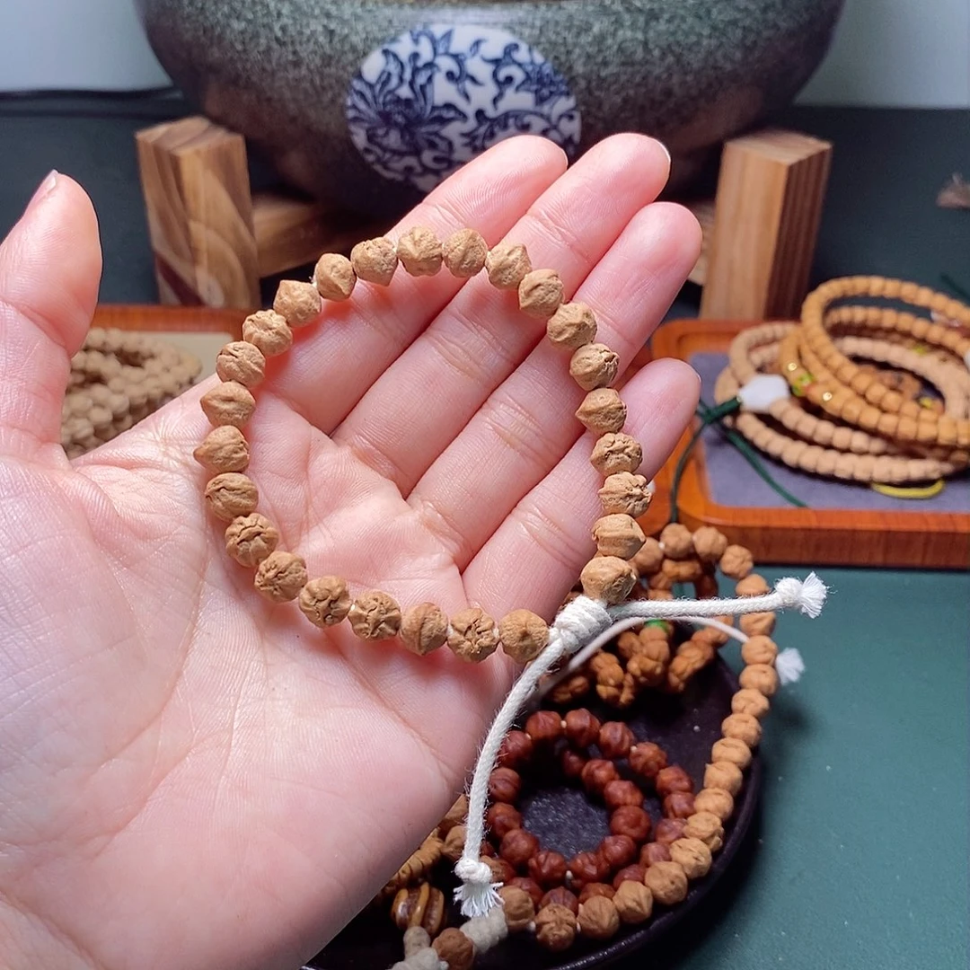 柏香籽/百香籽吊坠旅134蟠桃