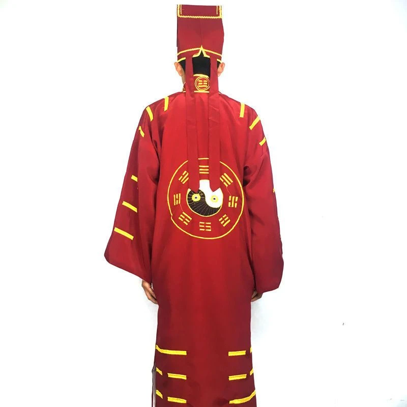 衣服服装诸葛亮袍服长袍太极用品林正英八卦衣