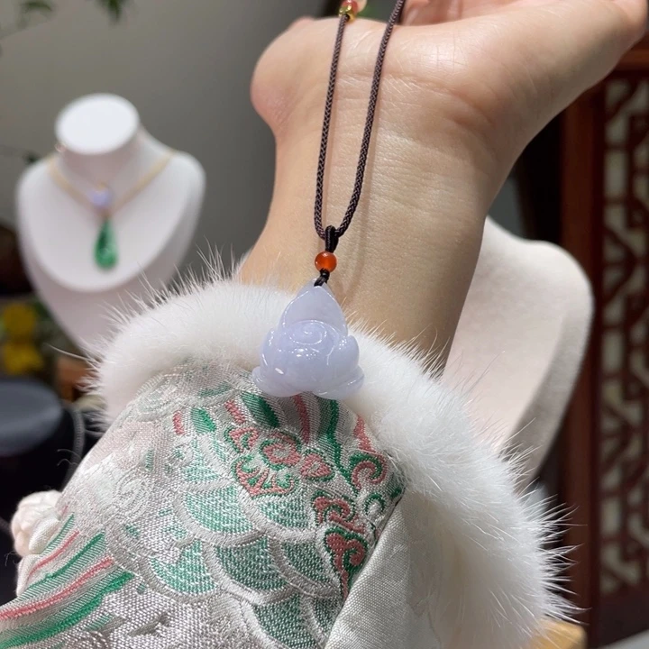 翡翠未镶嵌颈饰缅甸翡翠