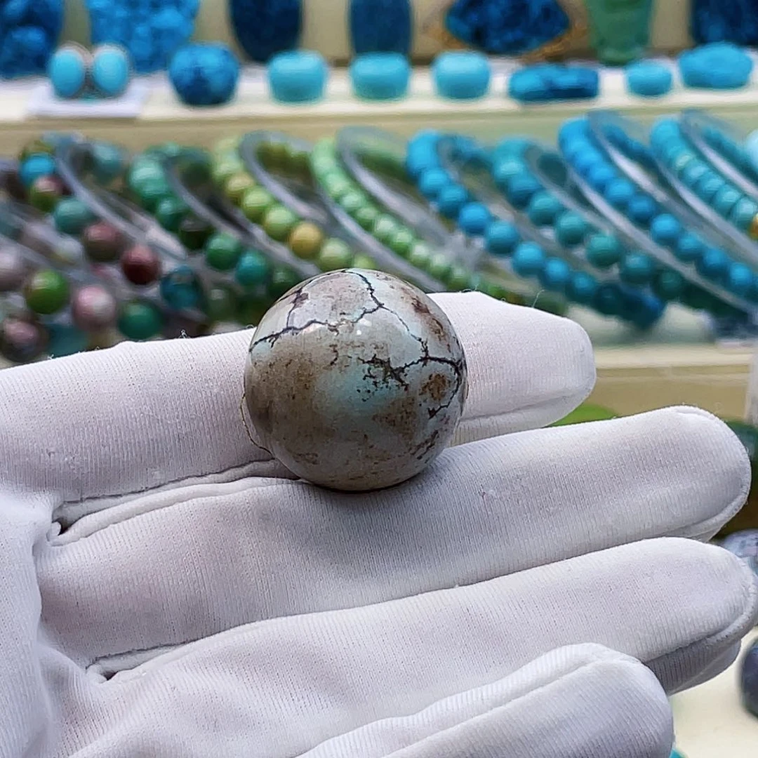 绿松石未镶嵌挂件