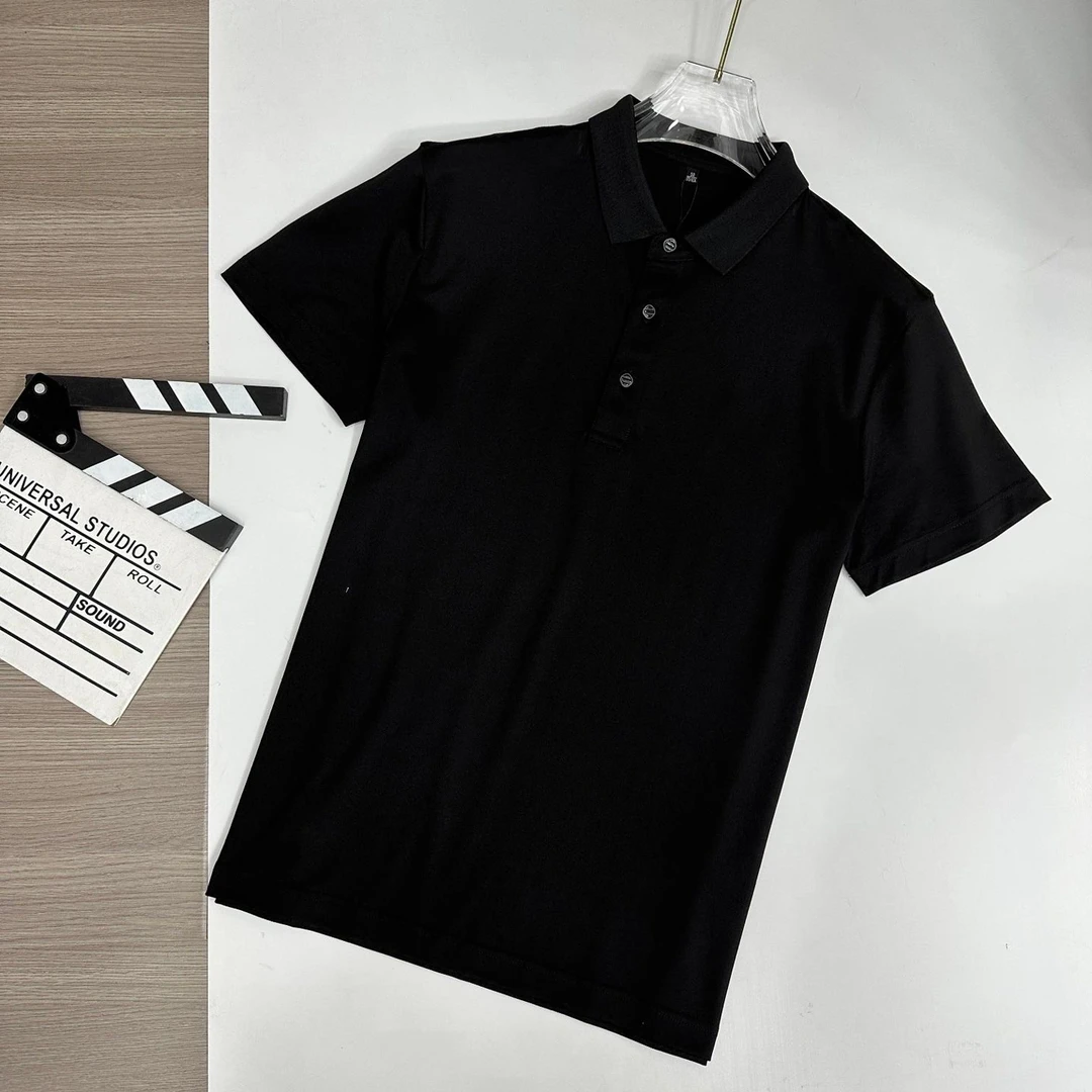 轻奢桑蚕丝百搭POLO衫 X319 （C2-1）