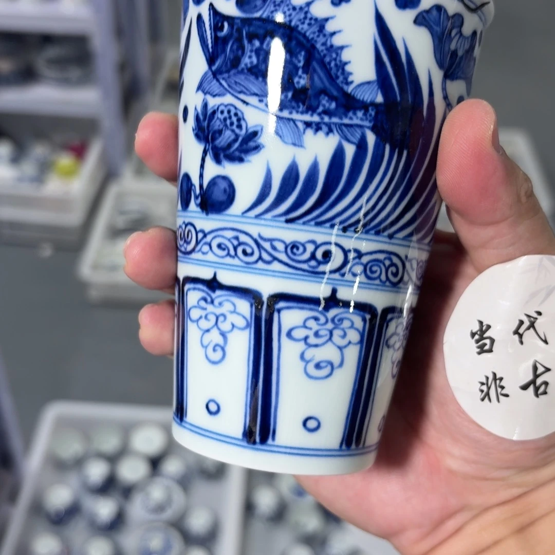 杯子瓷言所老曹甄选好瓷微瑕