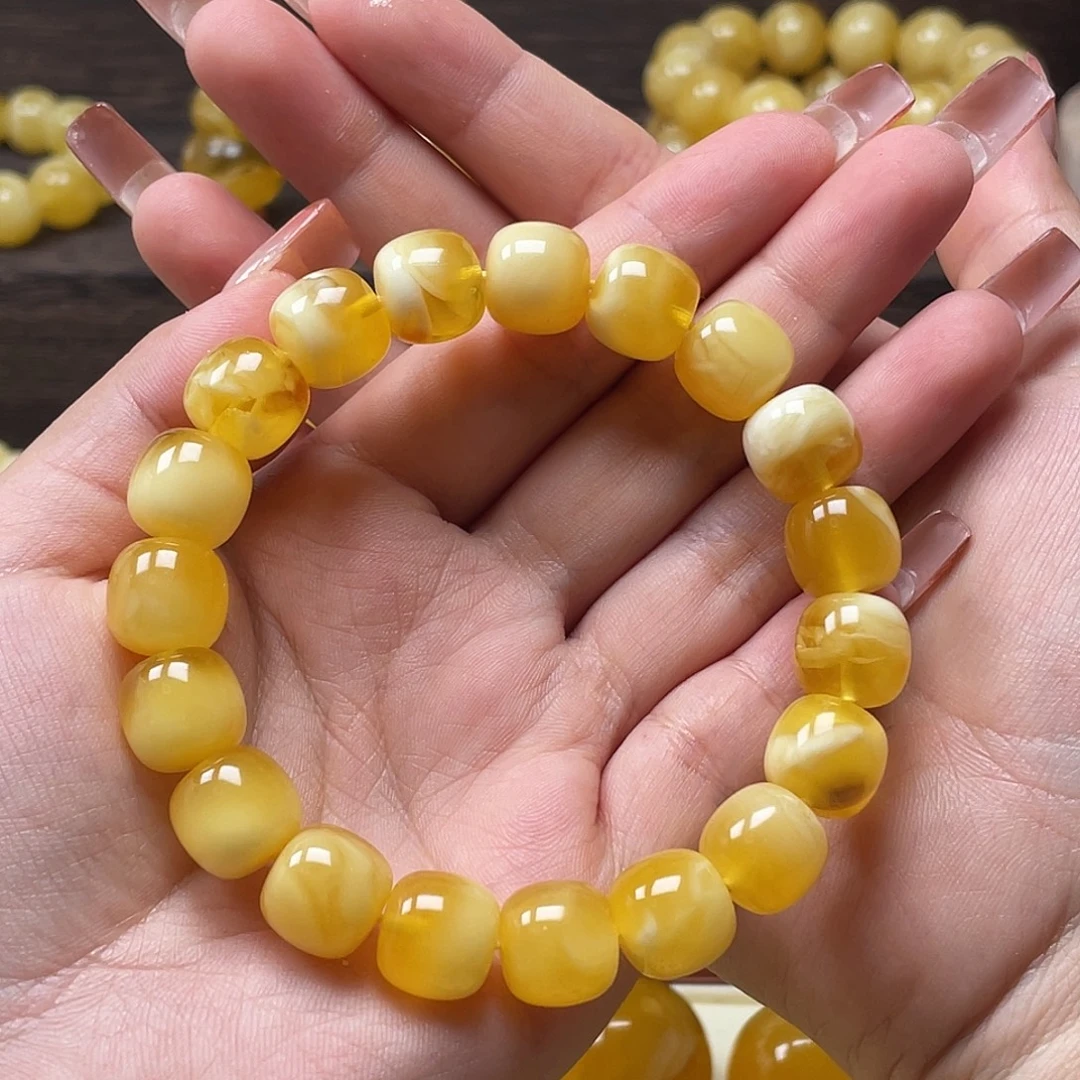 琥珀未镶嵌珠宝奇石12mm