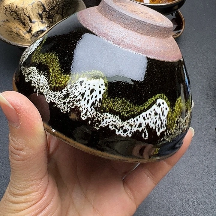 茶盏建窑建盏主人杯