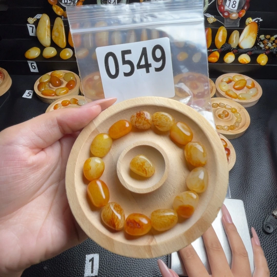 ꧁***꧂和田玉未镶嵌手串