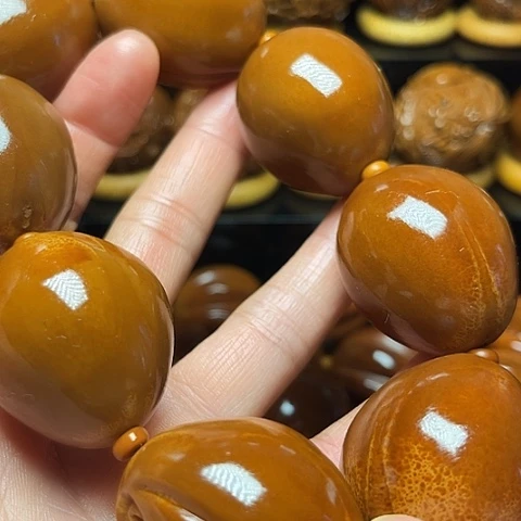 老***潘橄榄核手串/手链一龙九风