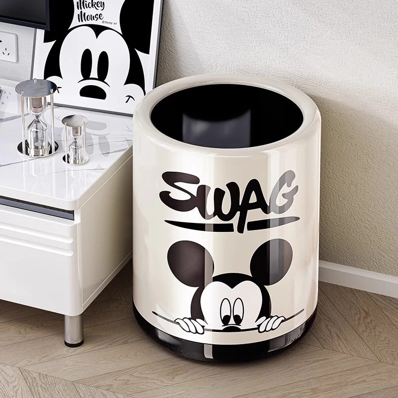 贝凯垃圾桶家用2024新款网红高颜值大容量客厅厨房卫生间厕所纸篓