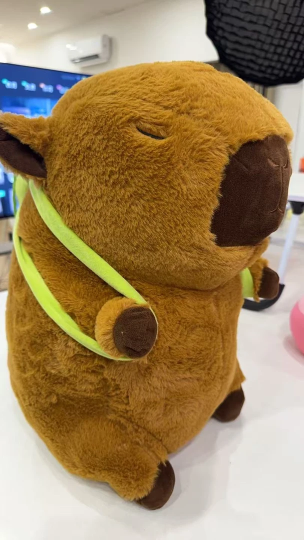 卡皮巴拉玩偶土拨鼠毛绒玩具A