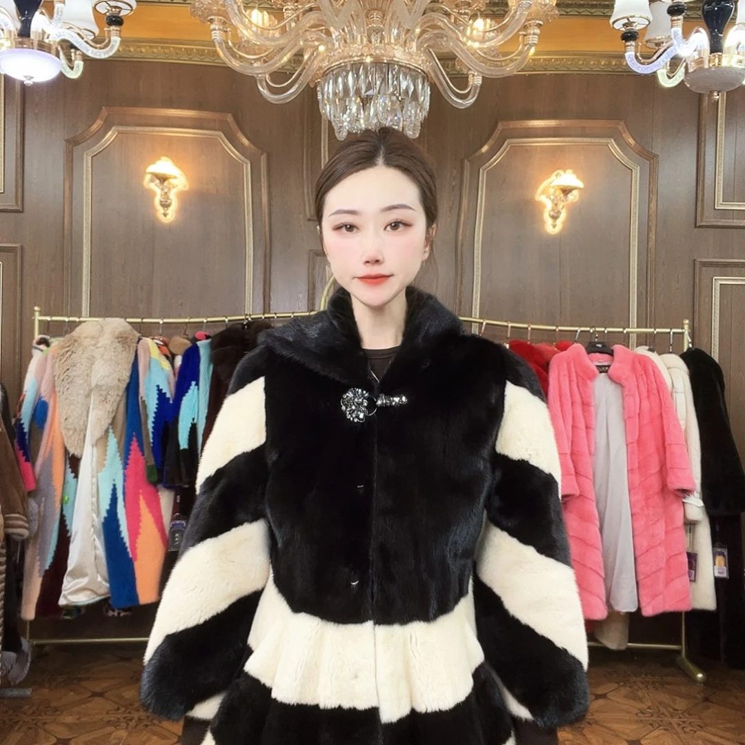 貂皮大衣时尚潮流
