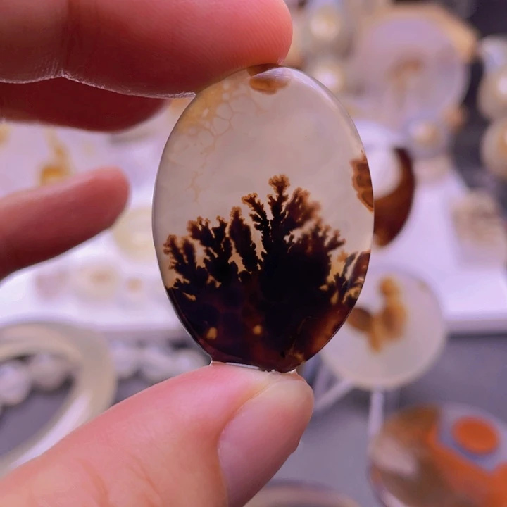 玛瑙/玉髓未镶嵌吊坠(不含链)