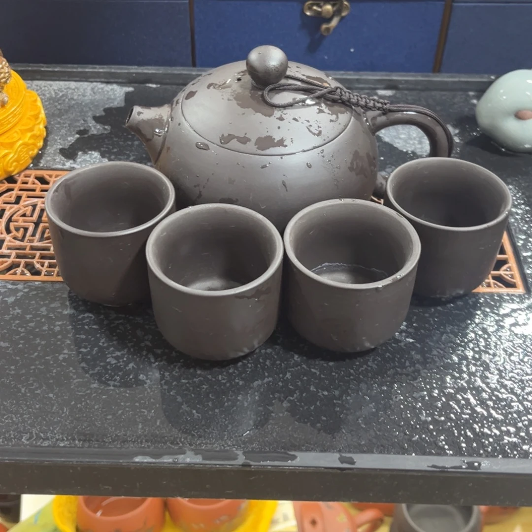 紫砂茶杯紫砂壶一壶4杯