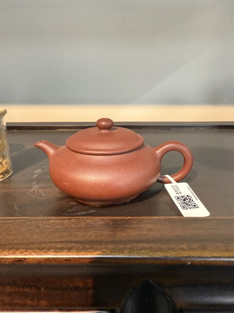 【清风茶器】明炉壶 底槽清 全手工 原矿紫砂壶