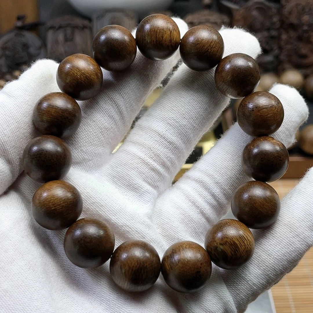 沉香手串神***9芽庄黄奇