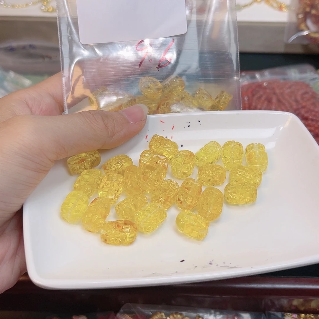 血珀珠宝奇石未镶嵌6