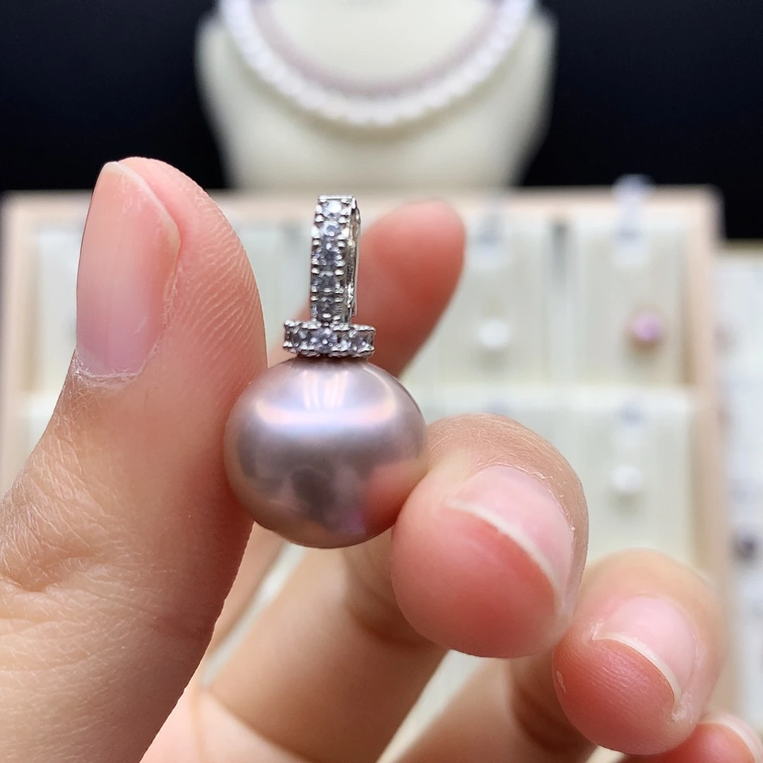 淡水珍珠颈饰合金