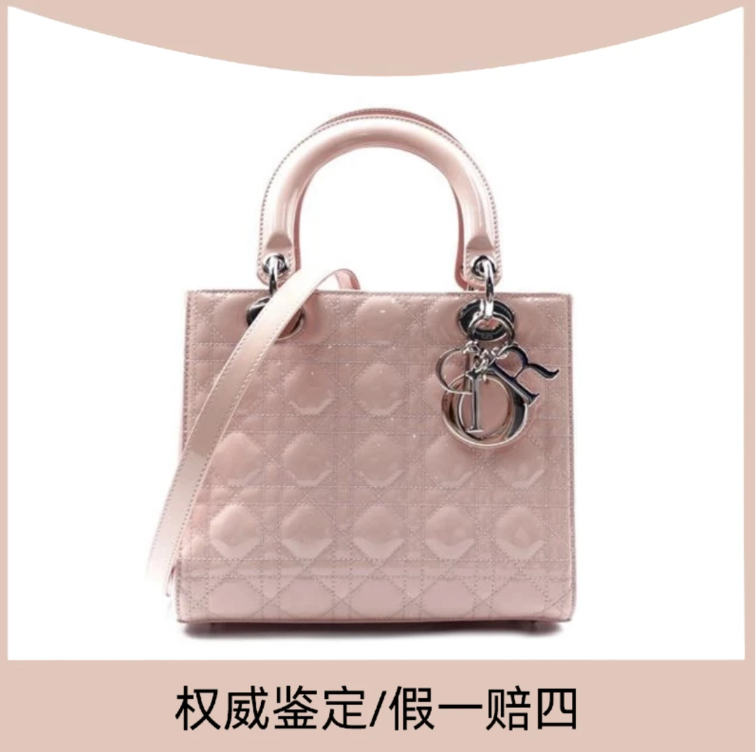99新 DIOR/迪奥 经典戴妃5格手提斜挎包（琳达）