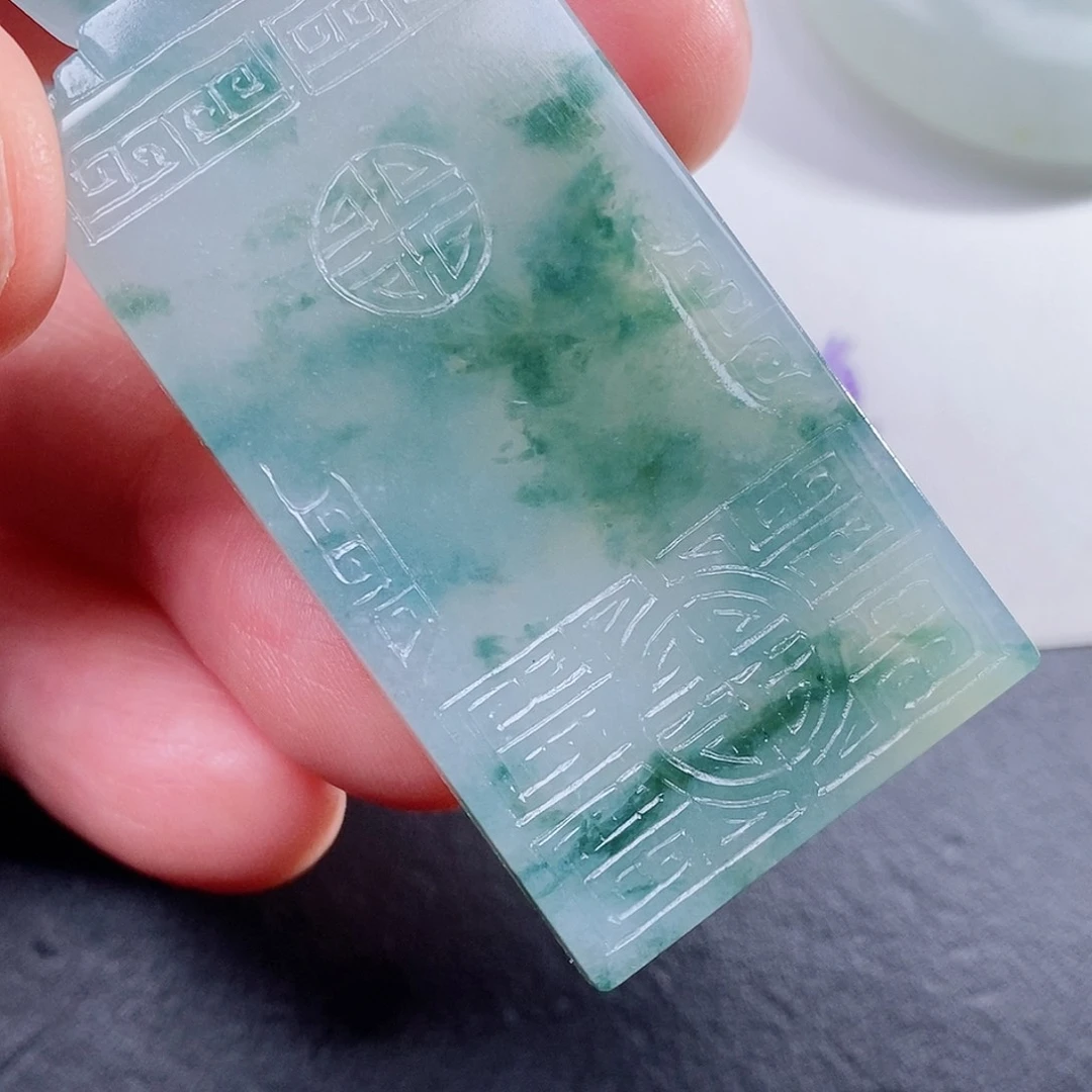 定制翡翠未镶嵌毛货