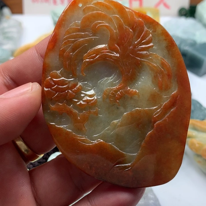 颈饰未镶嵌翡翠保真天然a货翡翠