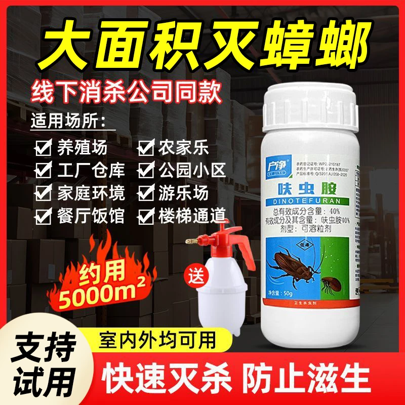 蟑螂药餐厅专用饭店全窝家用室内非无毒强力灭杀蟑螂端神器杀虫剂