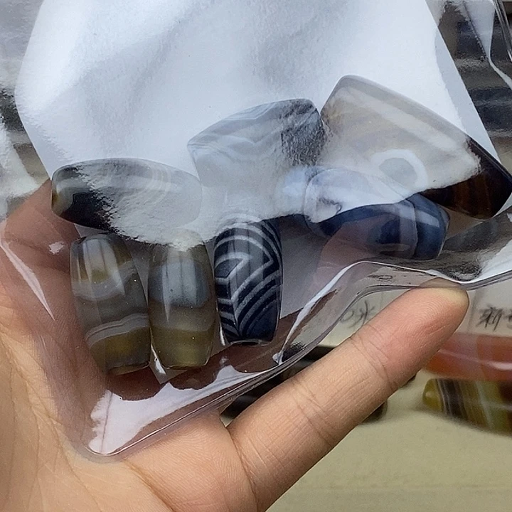茶***外玛瑙/玉髓合金颈饰