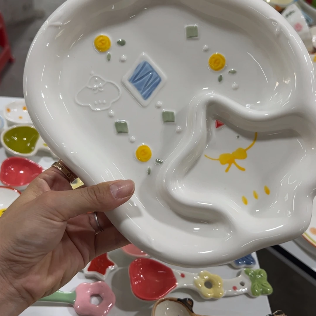 摆件高端陶瓷釉下彩正品！