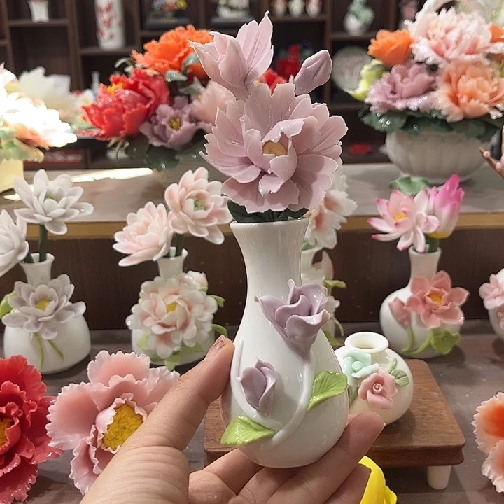 瓷片陶瓷工艺品摆件
