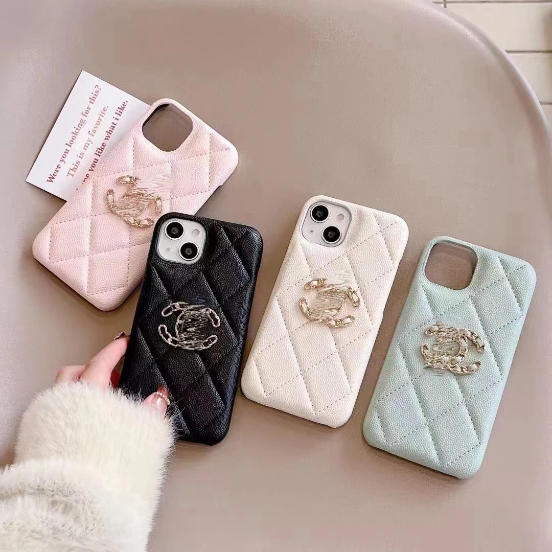 轻奢小香时尚气纹全包手机壳奢华 适用iPhone11-16promax 15plus
