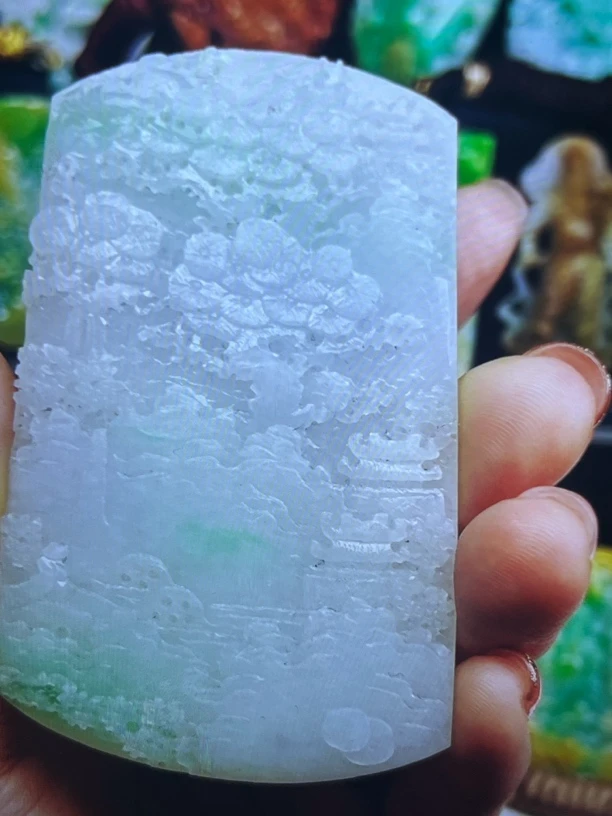 天然翡翠A货一物一证