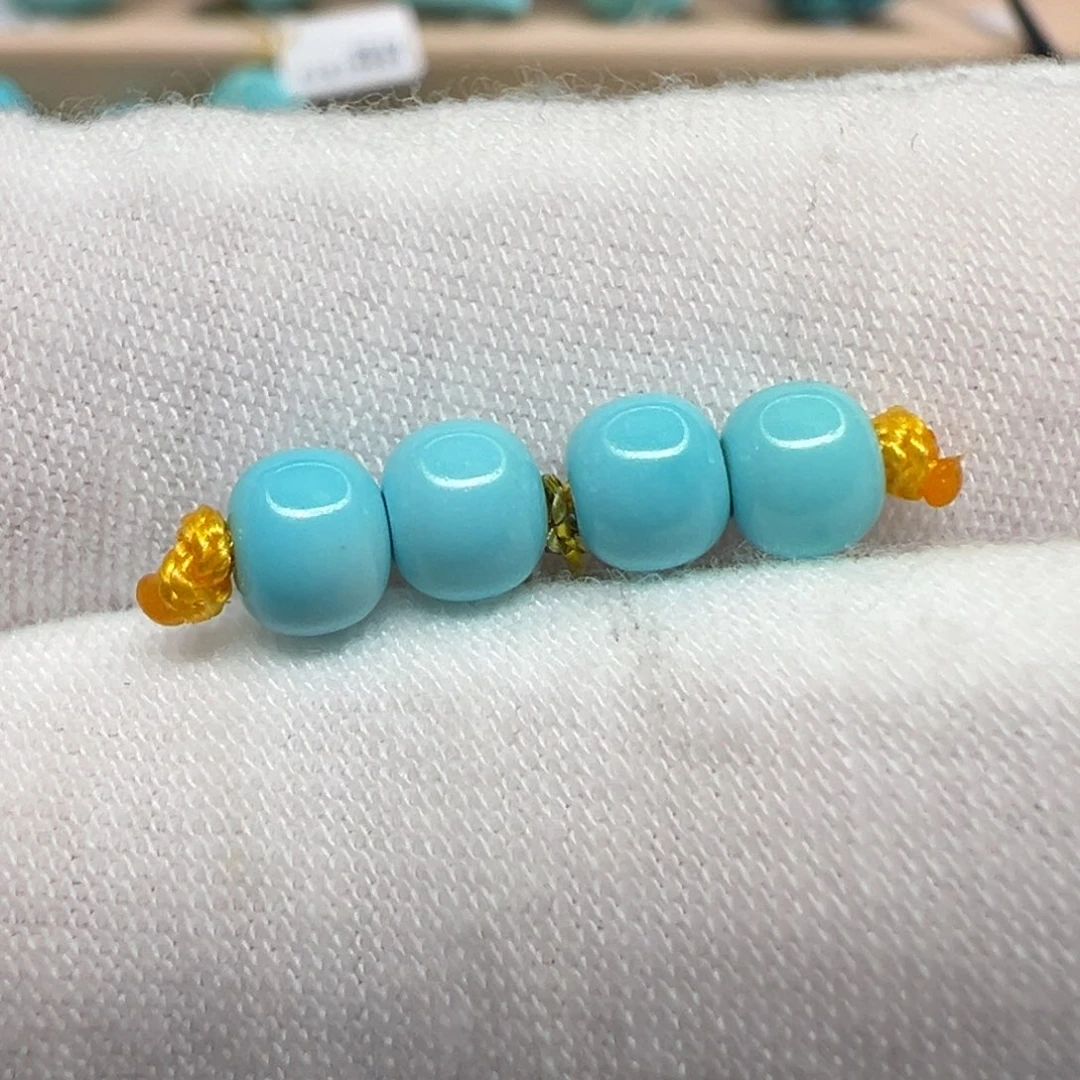绿松石未镶嵌配饰5.2×4.2