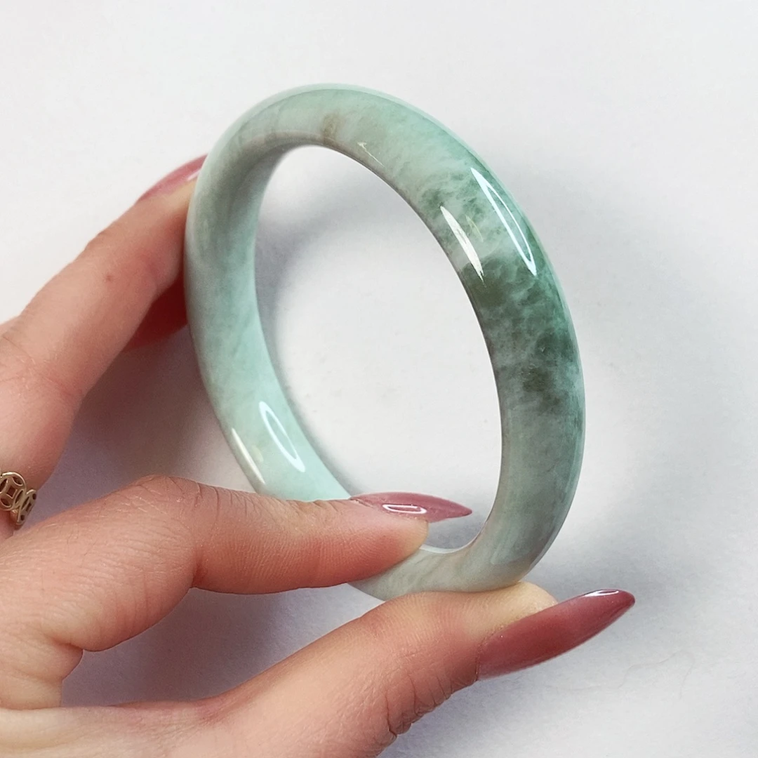 蓝田玉（蛇纹石化大理石玉）手镯未镶嵌