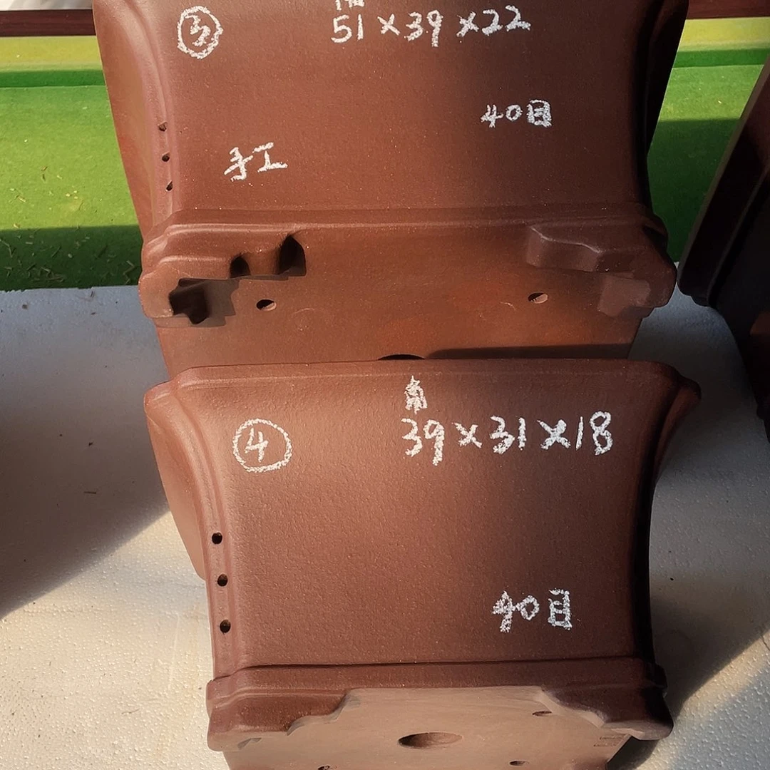 紫砂紫泥原泥精品一套两只