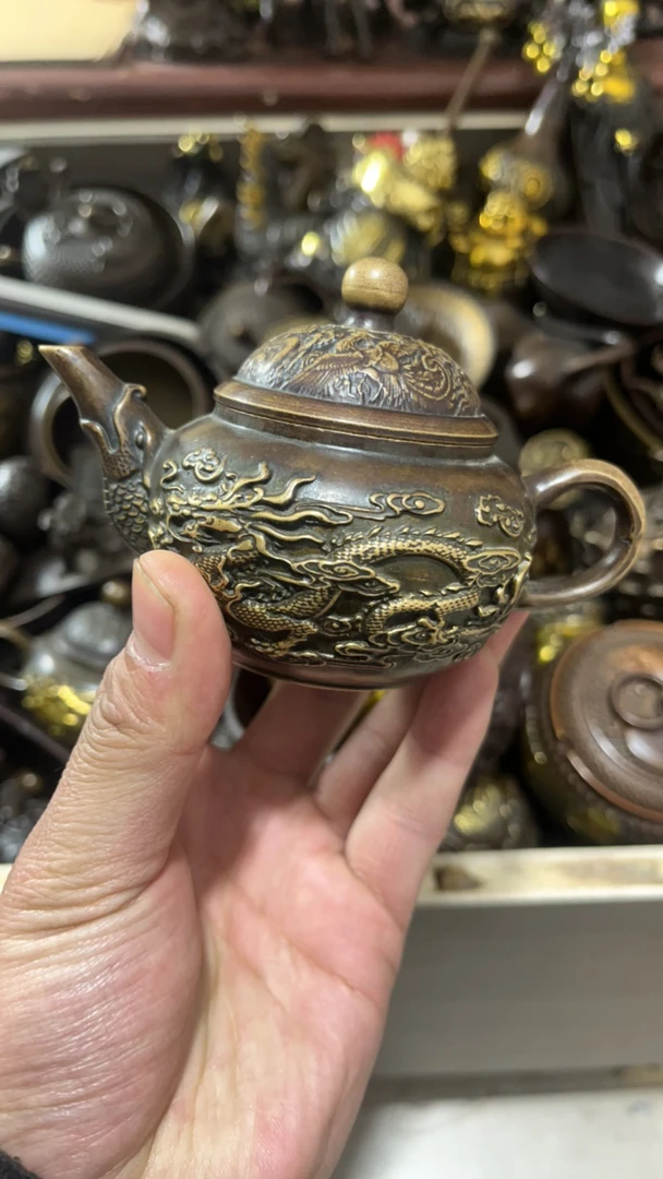 龙凤壶铜器辉哥甄选