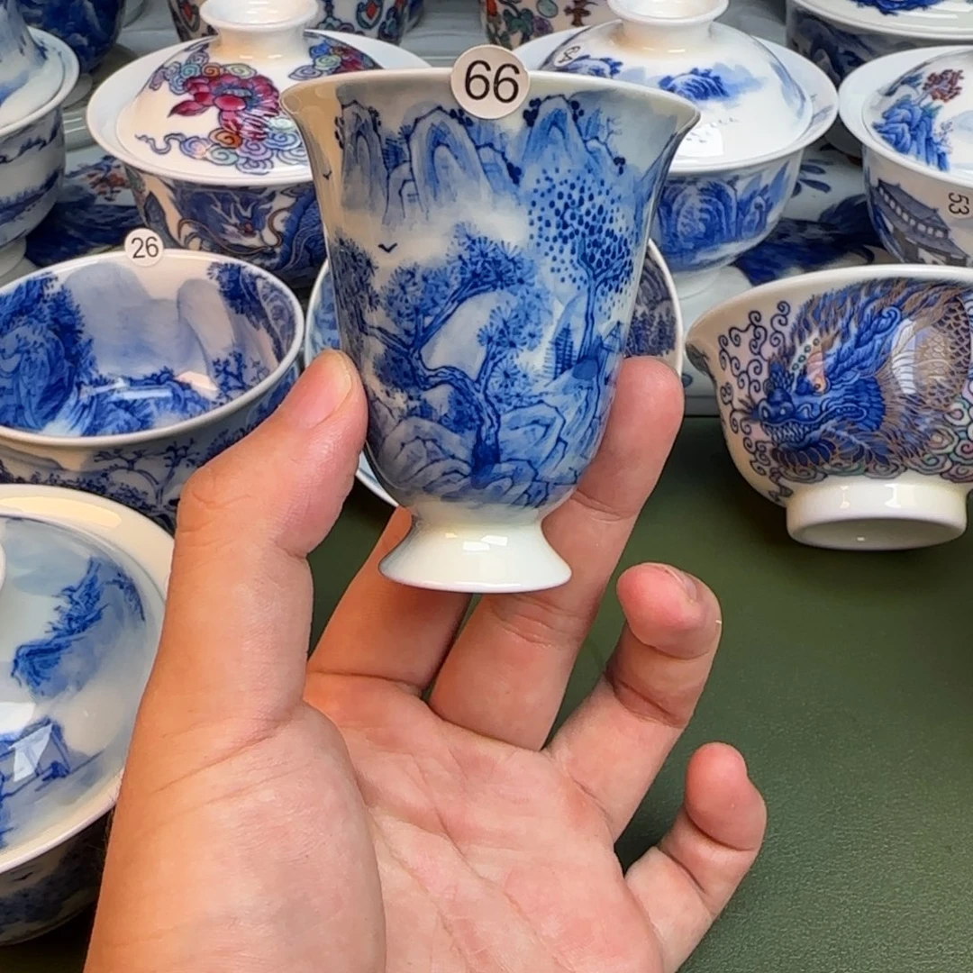 彦祖纯手工手绘茶具66