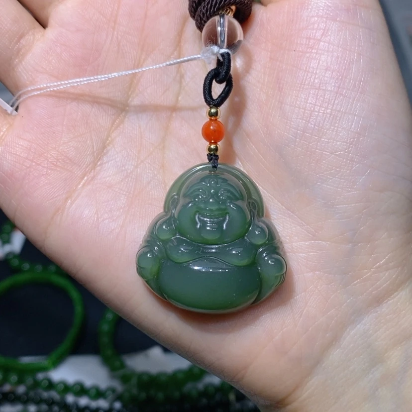 【闪购商品】和田玉（碧玉）未镶嵌颈饰