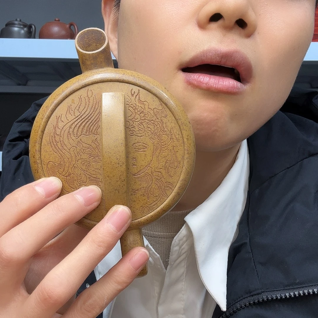 紫砂茶壶民间手艺人全手工制作