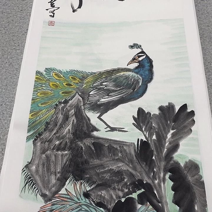 国画2平尺国画作品