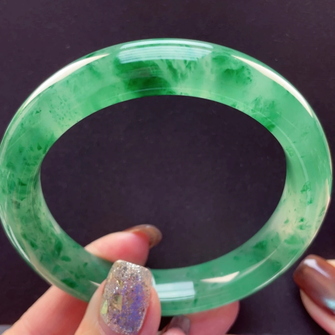 石英质玉未镶嵌手镯58-59