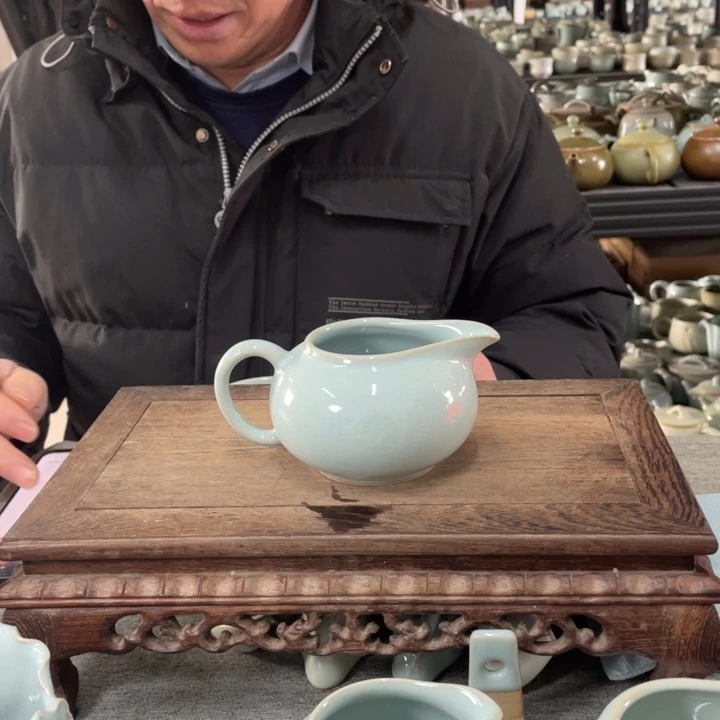 摆件天青容天公道