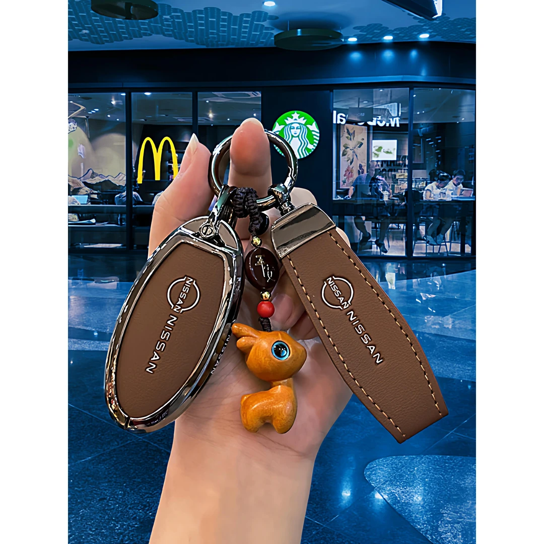 适用日产轩逸钥匙套逍客天籁奇骏骐达经典轩逸汽车劲客楼兰高级感