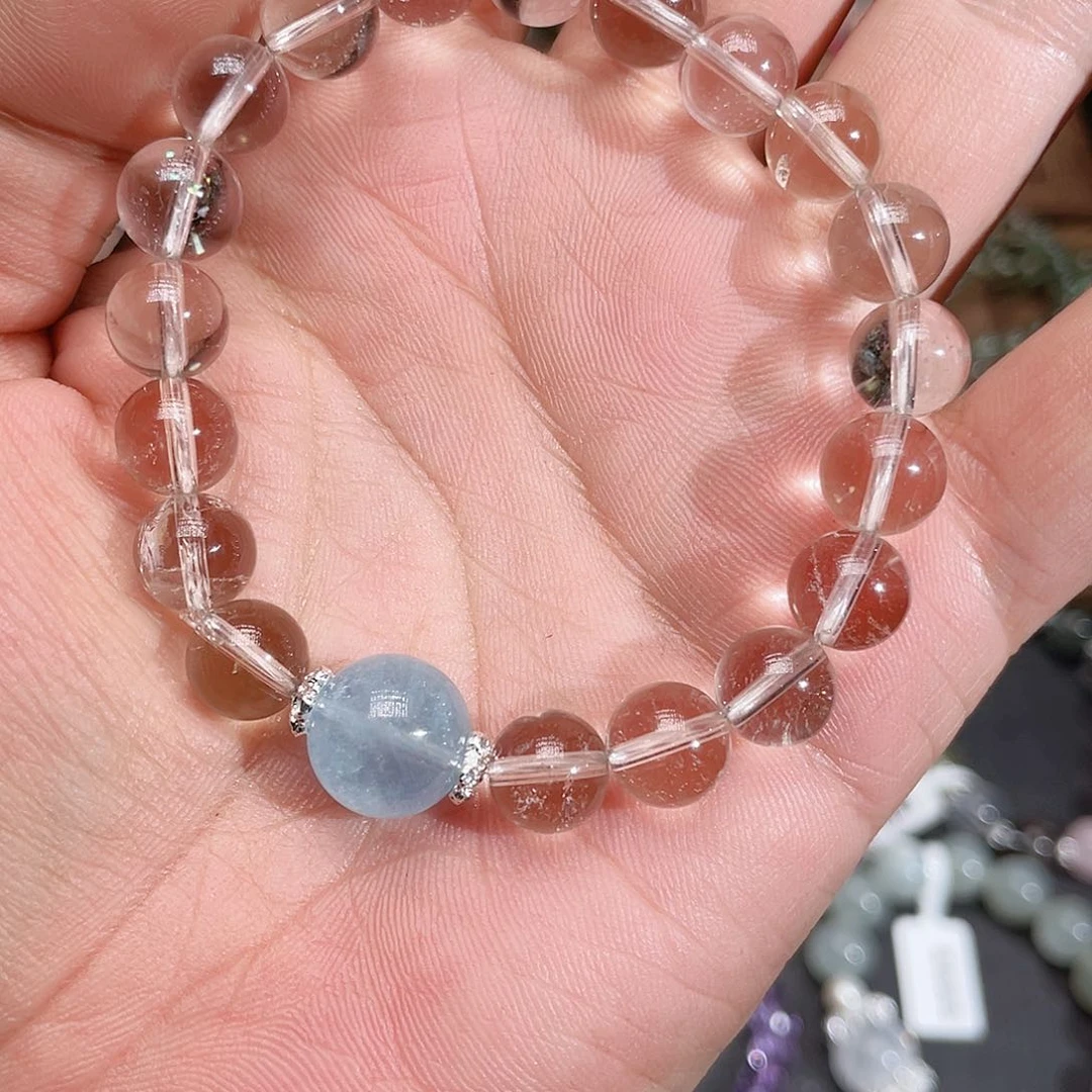 水晶手链未镶嵌白水晶设计款