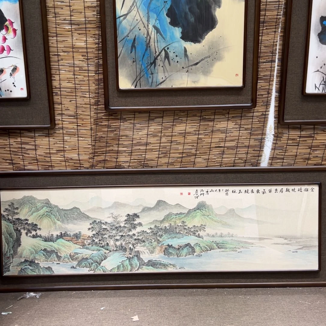 r***d国画亲笔手绘作品