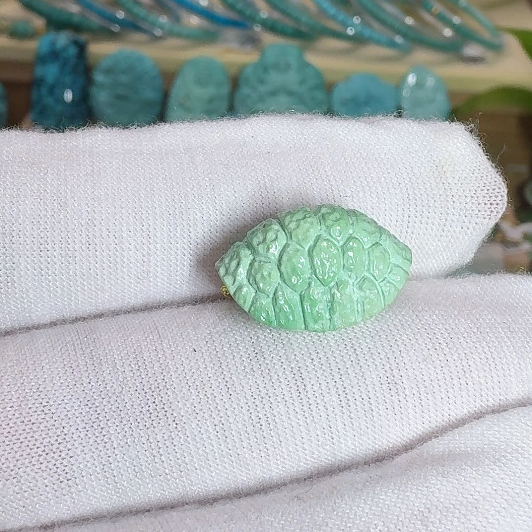 绿松石未镶嵌珠宝奇石菜籽大d富甲