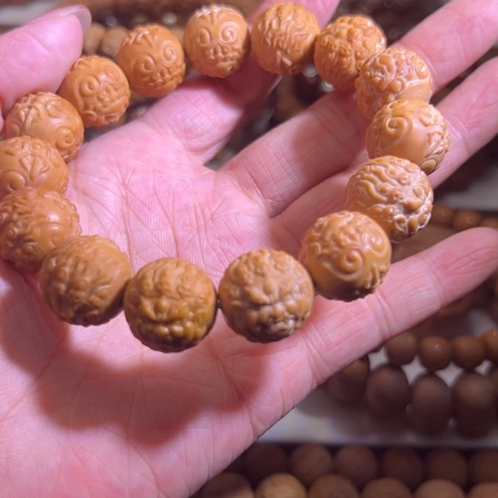 猴头核桃吊坠黑天福利款16