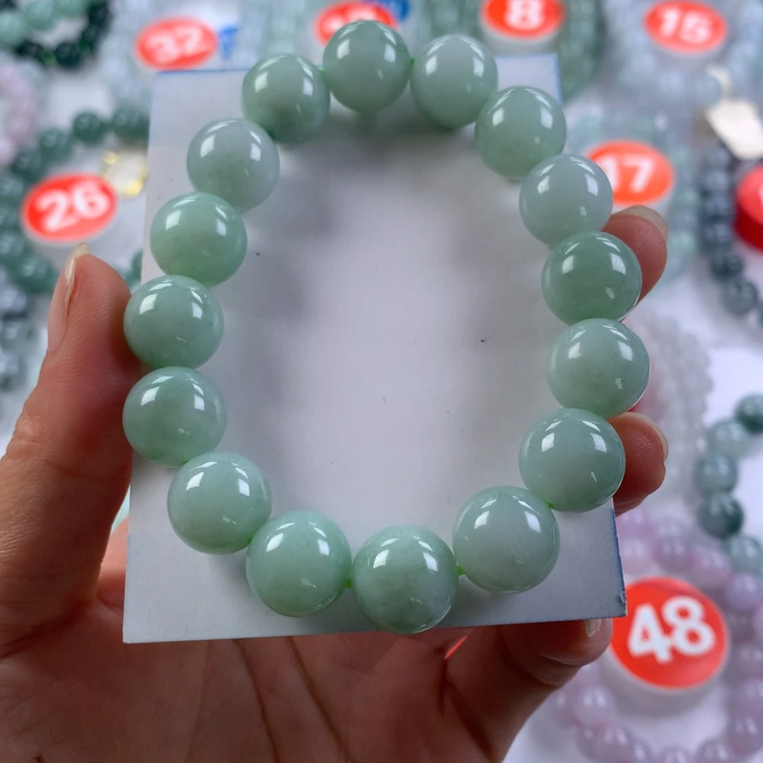 未镶嵌手链翡翠卡13